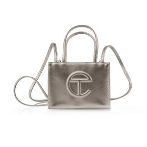 NIB Telfar Mini Shopper in Bronze - sold out online